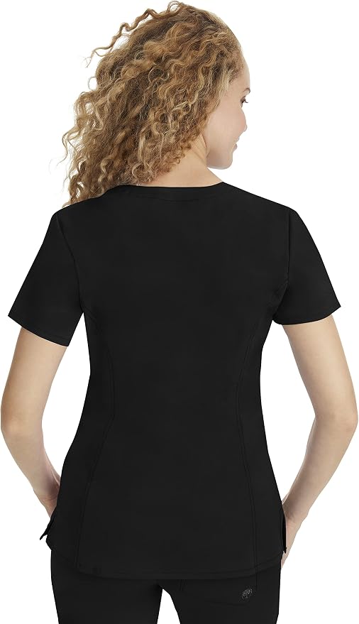 Healing Hands Purple Label Scrub Top for Women with 3 Pockets | Princess Paneling, Secure Zip Pocket, Flattering Modern Fit, Organized Storage, Professional Workwear, Easy Care Fabric
