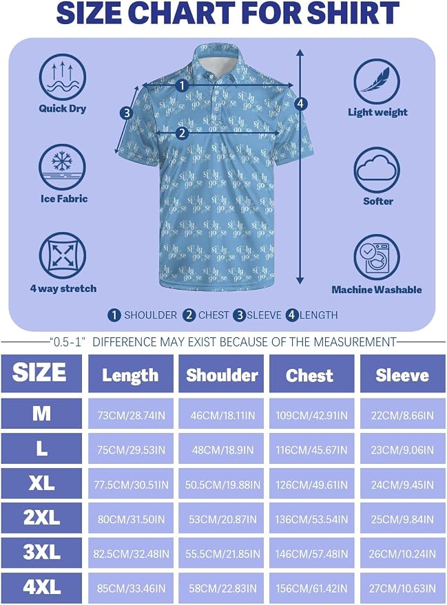 Polo Shirts for Men Moisture Wicking Mens Polo Shirts Patriotic Shirts for Men