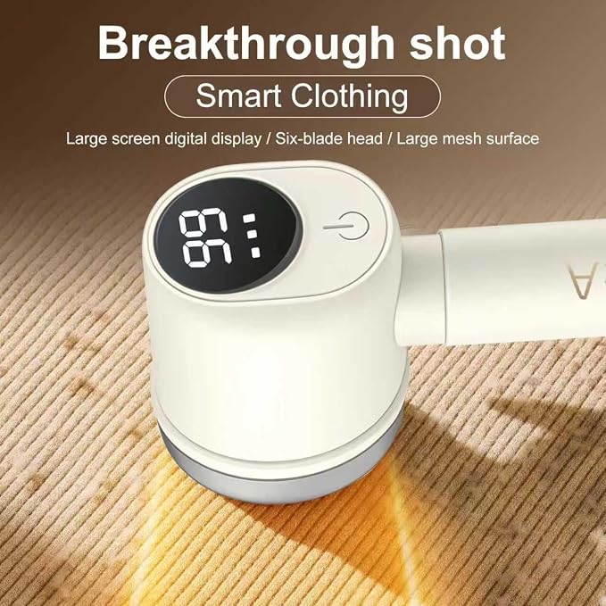 Fabric Shaver, 3-Speed Adjustable Rechargeable Lint Remover for All Clothes