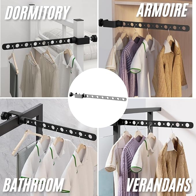Foldable Indoor/Outdoor Swivel Folding 11-Hole Clothes Drying Rack - Gray, Space-Saving, Portable, Heavy-Duty Aluminum for Small Spaces, Balcony, Bathroom, Travel & Camping Airer