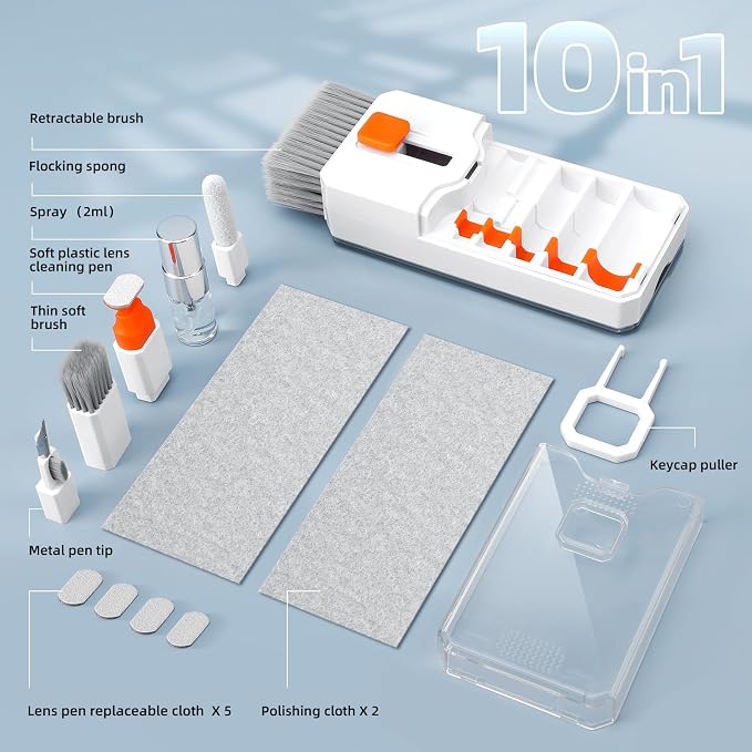 iPhone Cleaning Kit Black + Keyboard Cleaning Kit Laptop Cleaner