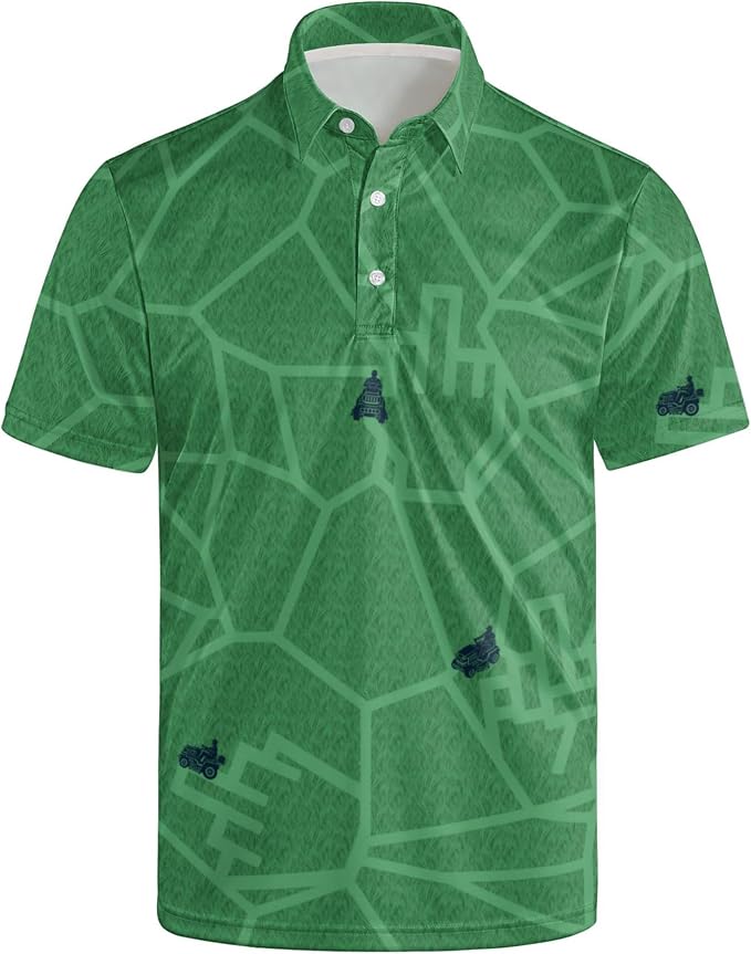 Polo Shirts for Men Moisture Wicking Mens Polo Shirts Patriotic Shirts for Men