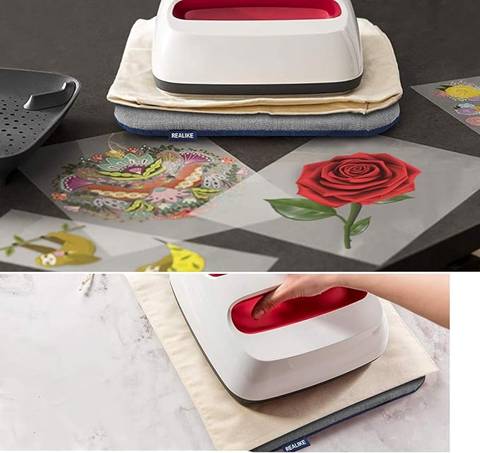 REALIKE Heat Press Mat for Cricut EasyPress Machines(16x20 inch), Easy Press Mat for HTV Craft Vinyl Ironing Insulation Transfer Projects