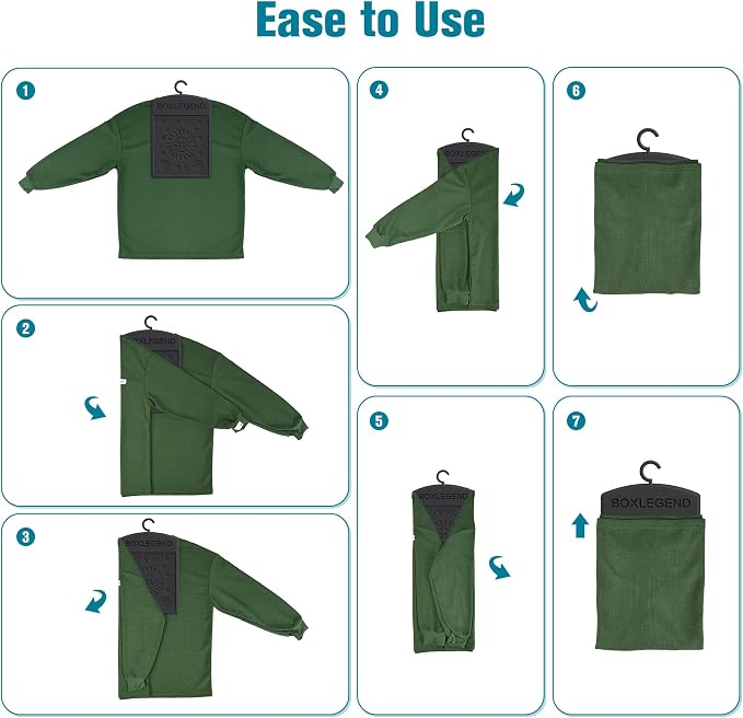 BoxLegend Shirt Folder Board Durable Clothes Folding Board with Hook | T-Shirt Folder for Easy and Fast Laundry