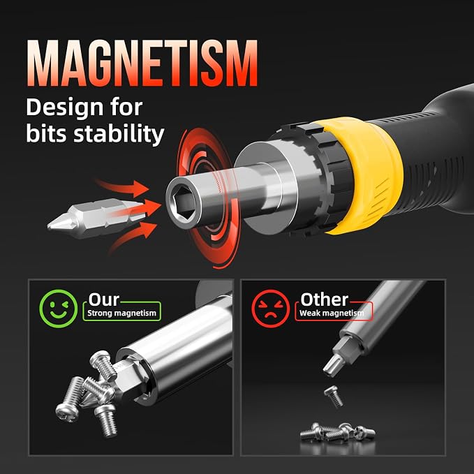 26-in-1 Ratcheting Screwdriver Set Multi Screwdriver Tool Kit | All in 1 Ratchet Screwdriver, 12 Double Ended CRV Bits Phillips Slotted Torx Hex, Portable Tool for Home Bike Computer Repair