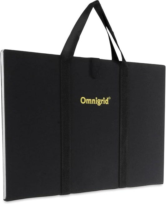 Dritz Omnigrid Fold-Away Cutting & Pressing Station, 13' x 19', Black