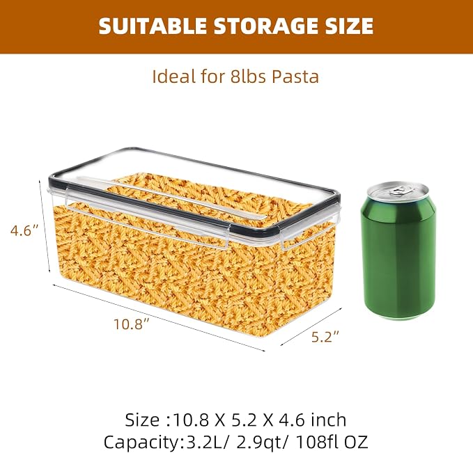 8 Pack Airtight Food Storage Containers