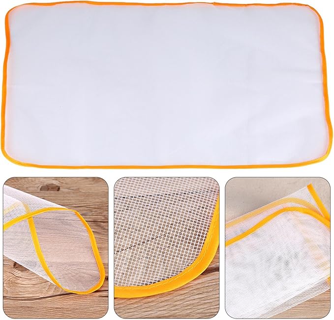 GOTOTOP Pressing Cloth Cotton Ironing Sheet Ironing Heat Insulation Pad, 2 Pack Heat Ironing Sewing Tools Cloth Protective Insulation Pad 40 x 60cm