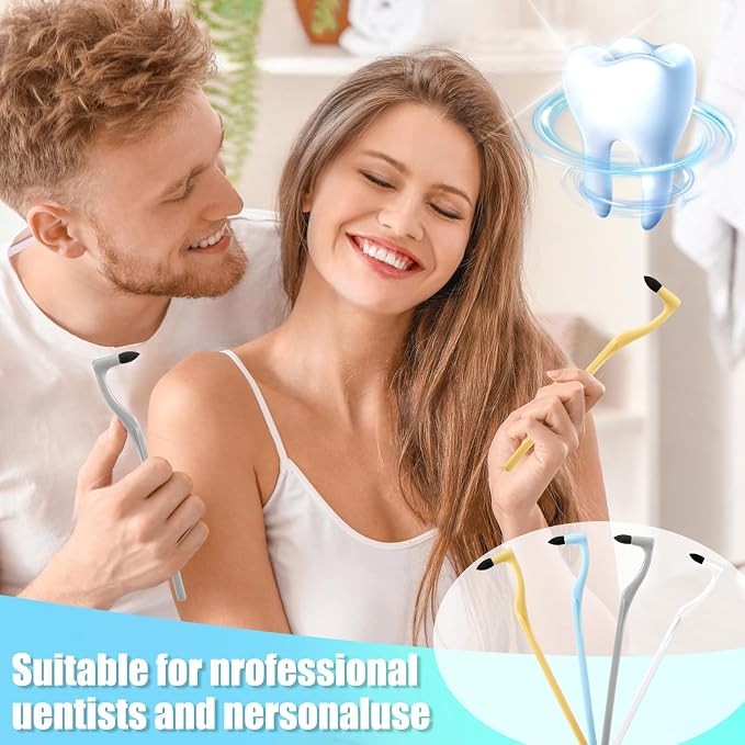 8PCS Tooth Stain Remover Dental Plaque Tartar Eraser Tool Kit, Teeth Cleaning Polisher with Dental Picks, Oral Care Teeth Whitening Cleaning Tools