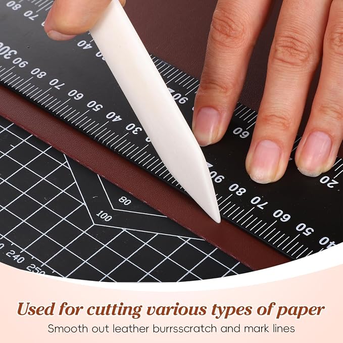 Healeved Clothes Scraper 2 Pack Fabric Scraper for Clothes Spot and Stain Removal Laundry Stain Remover Smooth Edge Cleaning Tool for Home Dry Cleaning Shop Craft Marking 5.90 X 1.57 X 0.39 in