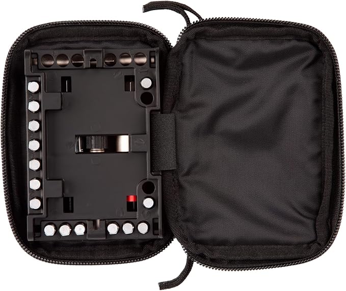 Fix It Sticks Gun Tool Kit w/All-in-One Torque Driver & Bubble Level Set | Portable Multi-Functional Gun Maintenance Tool Set with Ratcheting T-Way Wrench & Zippered Carrying Case