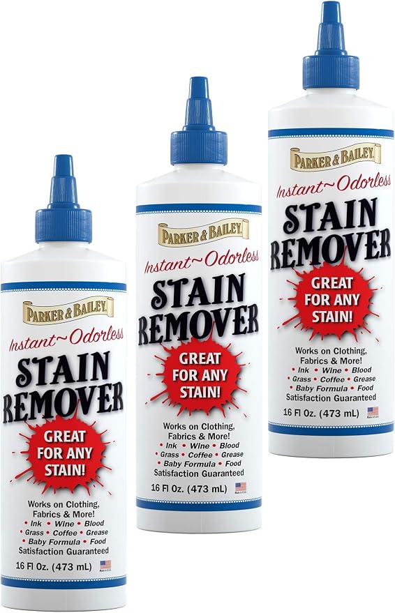 Parker and Bailey Blood Stain Remover - Fabric Carpet Mattress 16oz | Removes set-in and dried stains without bleach