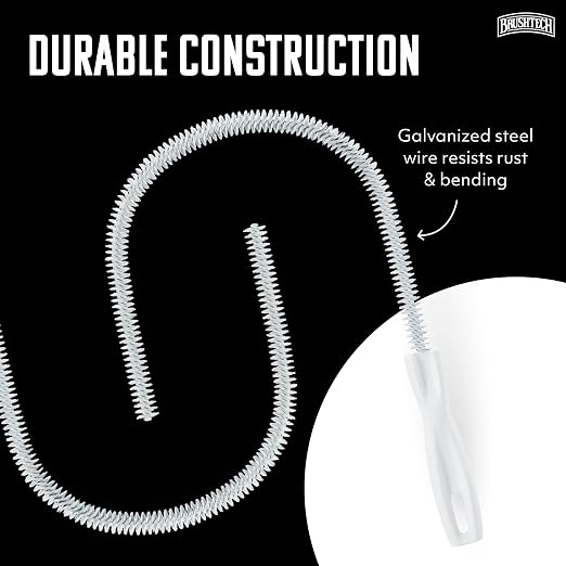 BRUSHTECH – Brushtech Sink Drain & Overflow Cleaning Brush - White