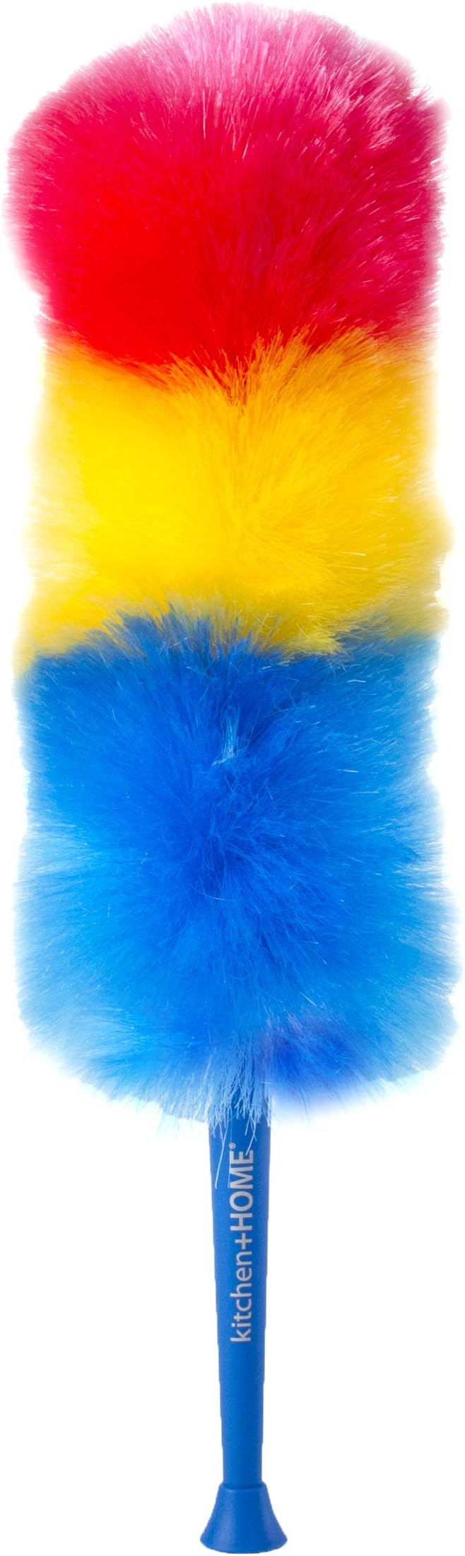 Kitchen + Home 23” inch Rainbow Static Duster - Electrostatic Feather Duster Attracts dust Like a Magnet!