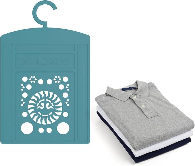 BoxLegend Clothes Folder Easy and Fast Fold Hook Folding for Clothing