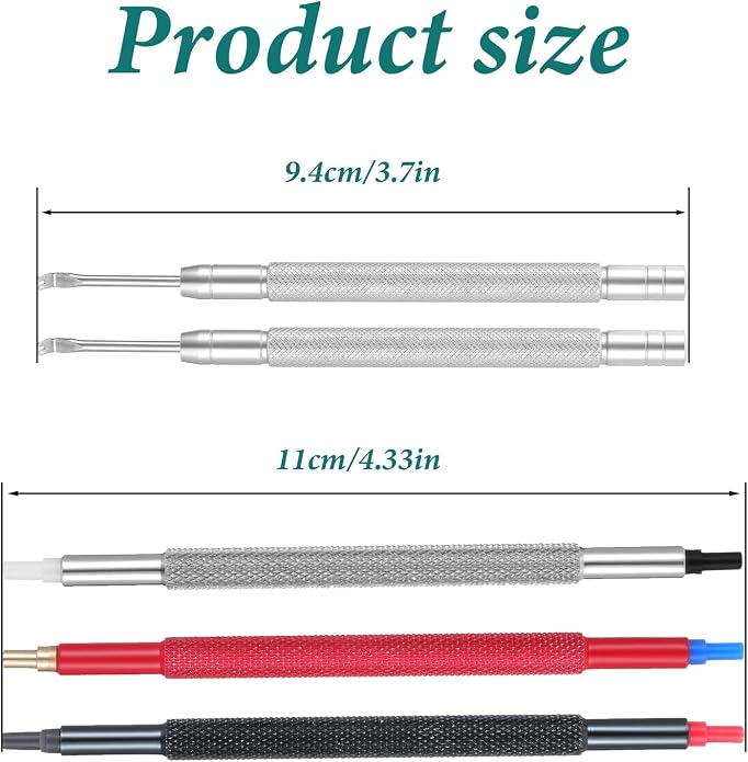 5 Pcs Watch Hands Repair Tool Kit, Stainless Steel Watch Hand Setting Tool, Pusher Set, Pointer Adjustment Tool