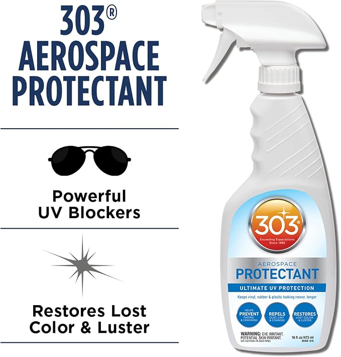 308 Aerospace Protectant for Vinyl, Plastic & Rubber, 16 oz