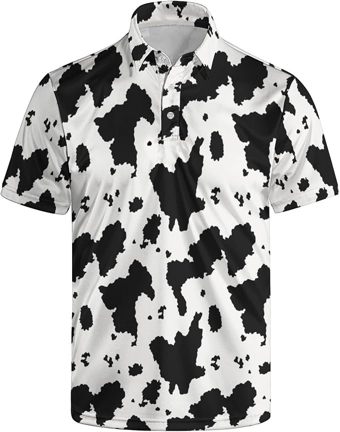 Polo Shirts for Men Moisture Wicking Mens Polo Shirts Patriotic Shirts for Men