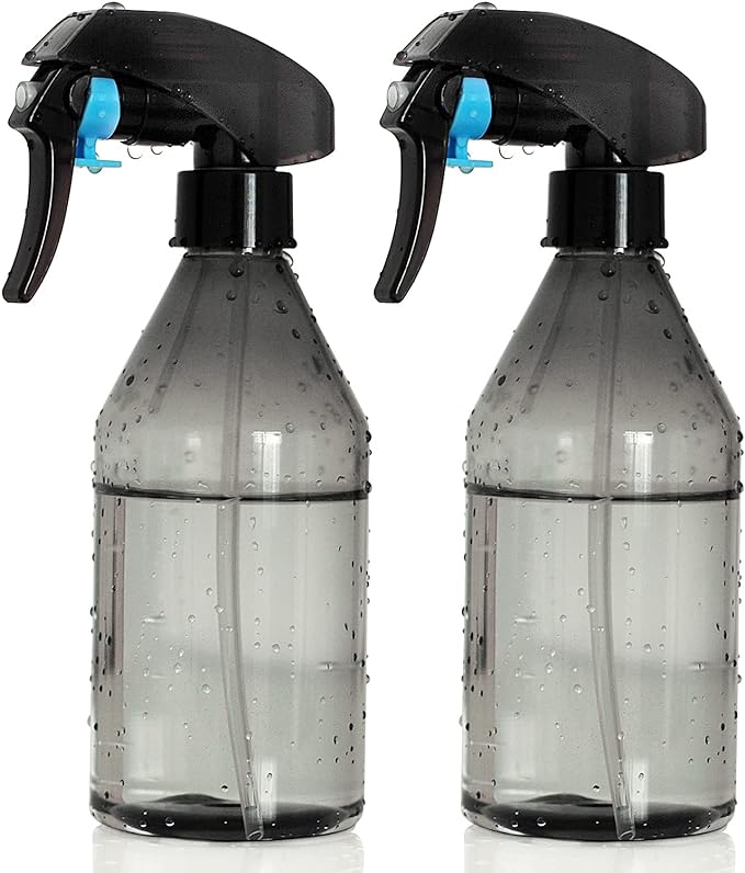 Plant Mister Water Spray Bottle - Fine Mist Spray Bottle for Flowers, Plants, Gardening, Cleaning Solutions - 10oz, Plastic