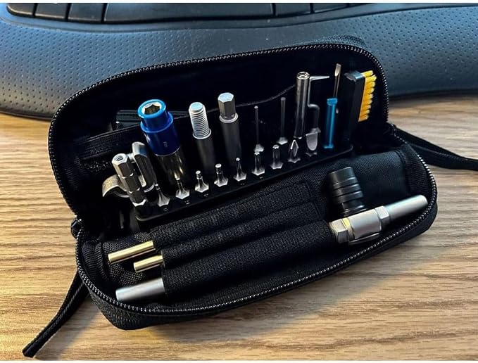 Fix It Sticks Field Toolkit Compatible with Glock | Compact Pistol Maintenance Kit w/Torque Driver, Punches & Specialty Tools