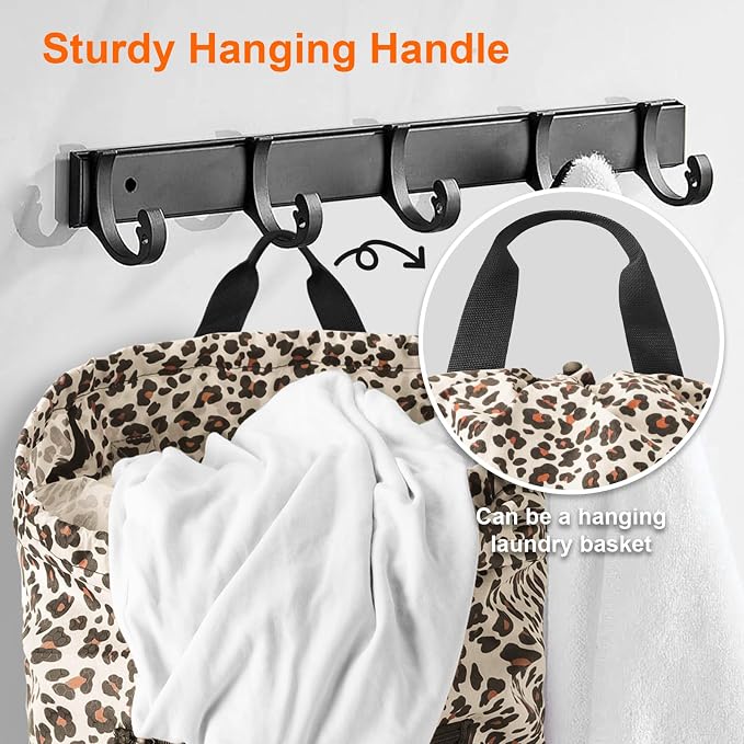 Laundry Bag Backpack Durable Laundry Bag with Shoulder Straps and Mesh Pockets Portable Laundry Hamper Dirty Clothes Bag for College, Travel, Laundromat, Apartment (Leopard Print)