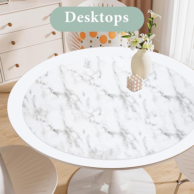 Drawer and Shelf Liner for Kitchen Cabinet Non Slip Waterproof Shelf Paper Non Adhesive Refrigerator Liners White Marble Easy Liners for Bathroom Cupboard (White Marble, 12 in X 10 Ft) | Waterproof Shelf Paper Non Adhesive Refrigerator Liners White Mar...