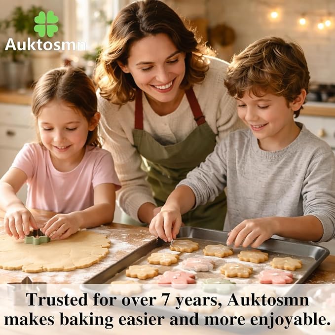 Large Plaque Cookie Cutter Set-10 Piece-4.0 Inch-Diswasher Safe-Frame Cookie Cutter Shape for Baking
