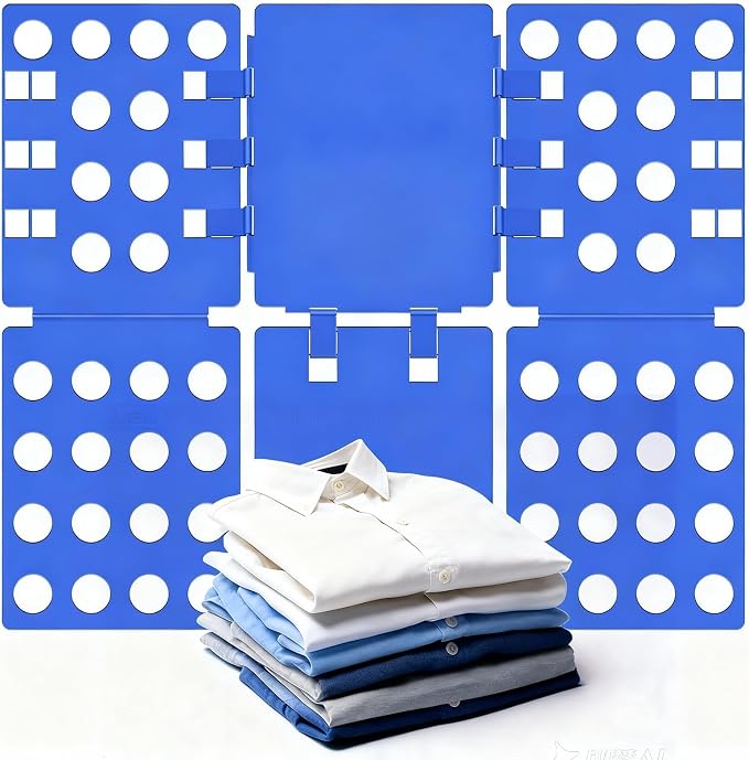 V1 Shirt Folding Board t Shirts Clothes Folder Durable Plastic Laundry folders Folding Boards for Adults and Kids Fast and Fun