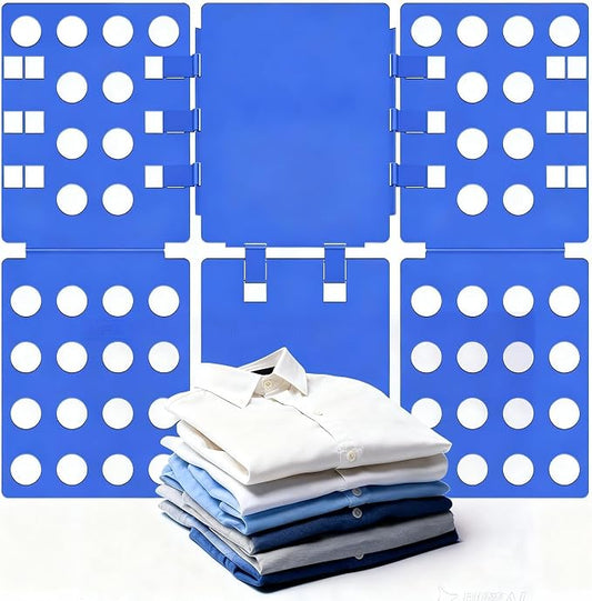V1 Shirt Folding Board t Shirts Clothes Folder Durable Plastic Laundry folders Folding Boards for Adults and Kids Fast and Fun