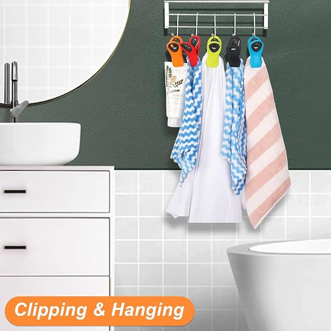 Jetmore 20 Pack Chip Clips, Bag Clips, Magnetic Clip for Chips, Snack and Other Food Bags, Office & Kitchen Use, Chip Clip Heavy Duty, Office Paper Clamps