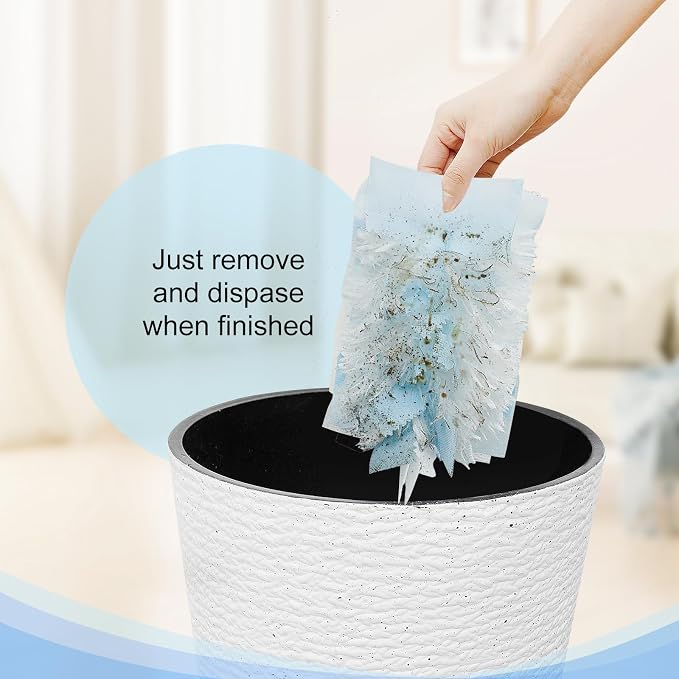 20Pc Duster Refill Compatible with Swiffer Hand Duster for Blinds | Unscented Disposable Heavy Duty Duster Refills for Cleaning Ceiling Fans & Home, Dusting Refill Heads (Handle Not Included)