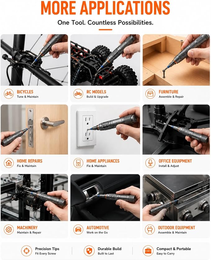 DYLIFE 66 in 1 Magnetic Ratcheting Screwdriver Set with Detachable Handle | S2 Steel Bits, Flexible Shaft for Electronics, Computer, Furniture, Bike, DIY