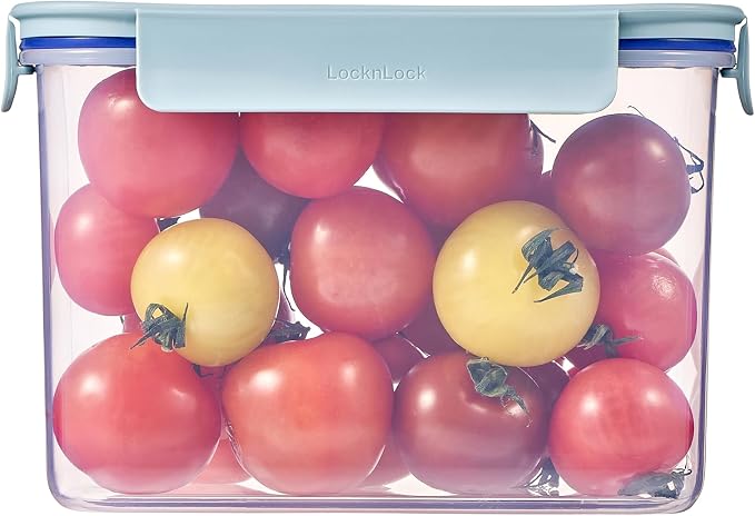 LocknLock Classic-Plus Plastic Food Storage Container | Airtight Plastic Food Storage Containers with Lids | BPA Free Stackable Food Storage for Meal Prep, Leakproof, Freezer & Dishwasher Safe, 2.75L