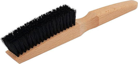 Redecker Boar-Bristle Clothes Brush with Oiled Beechwood Handle, Natural Lint Remover and Garment Care Brush, 10 inches, Made in Germany