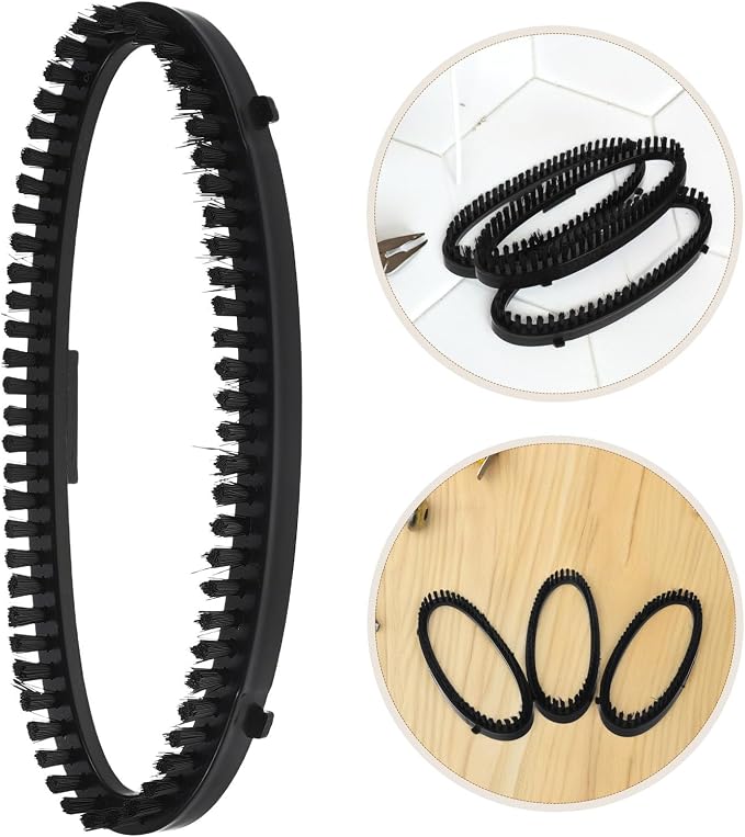 Replacement Garment Steamer Brush Head Attachment for Clothes with Dust Removal Feature and Suitable Fit Design, Sturdy Plastic Material for Home Use and Professional Laundry