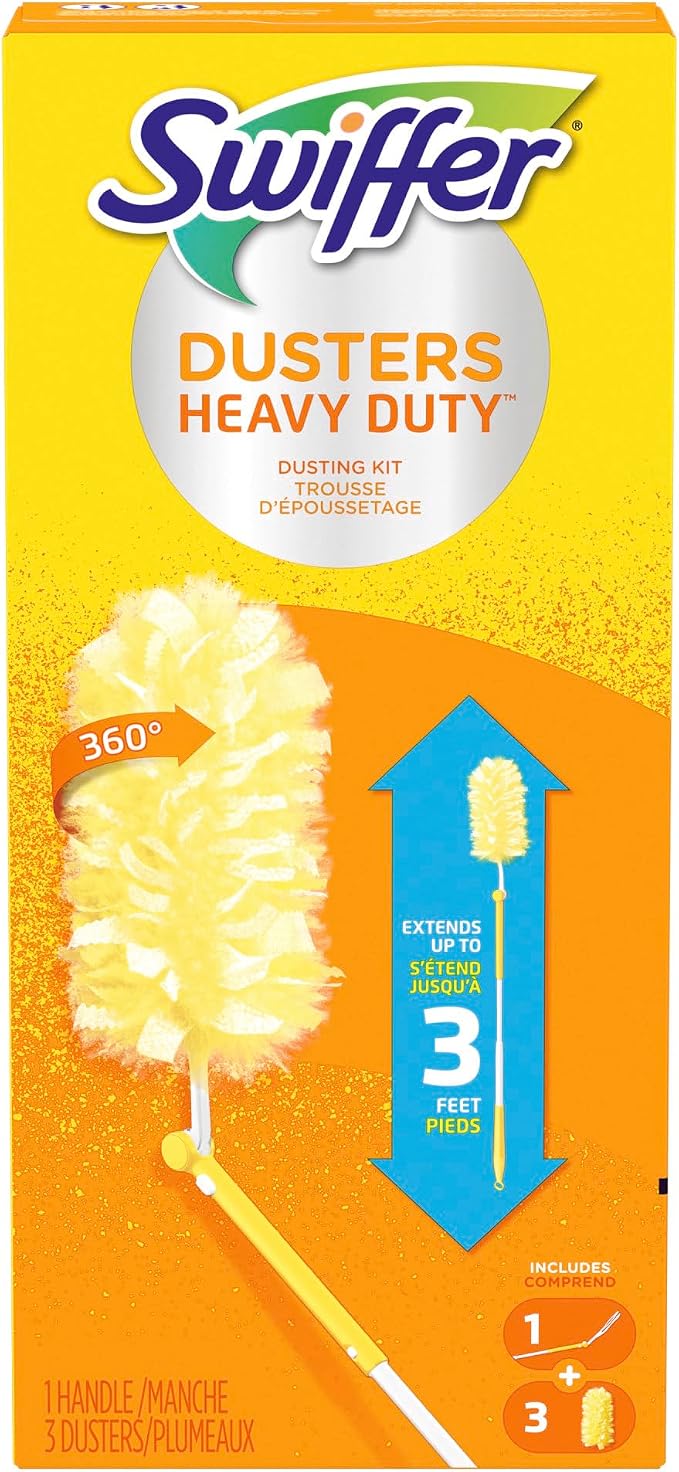 Swiffer® 360° Dusters Extender™ Kit, White