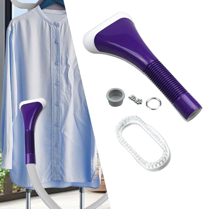 Garment Steamer Long Steam Nozzle Air Pipe Nozzle Universal Replacement Ironing Head Steam Ironing Tool for Shop Laundry