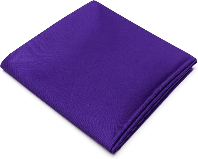 Pico Textiles 8 Yards Bolt Purple Poly Cotton Twill Fabric - 65% Polyester 35% Cotton - 60" Wide - Sold by The Yard - for Pants, Jackets, Skirts, Upholstery, & Work Uniforms