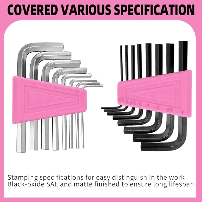 58-Piece household tool Set for home, General Household Hand Kit for home with Storage Toolbox, All Purpose Small Basic Tool kit for Women, Girls and Ladies,Pink