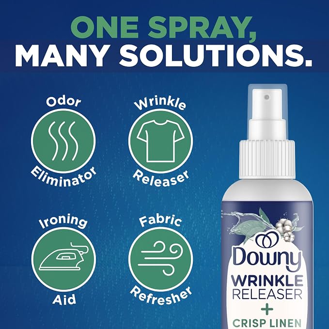 Downy Wrinkle Release Spray Bundle w/Bonus 3oz Bounce Spray Sample - 3 Pack
