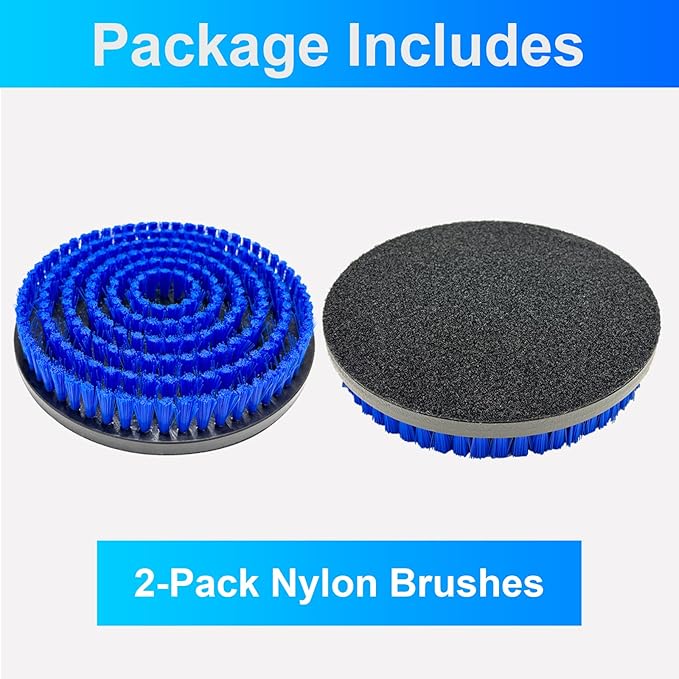2 Pack Upgraded Mop Pad Replacement Brush Compatible with Bissell Spinwave Steam Mop 20393、20399、23159、23157、3897A、 2124、3712 Professional Cleaning and Polishing for Deep Cleaning Hard Floors (Blue)