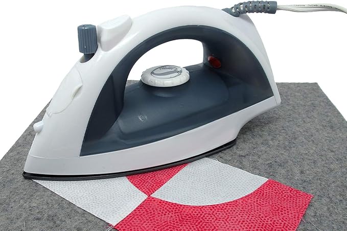 Premium Wool Ironing Pad for Quilters - 100% Wool Felt Pressing Mat - The Ideal Pressing Pad for Home & Commercial Ironing (14" x 14" x 0.5")
