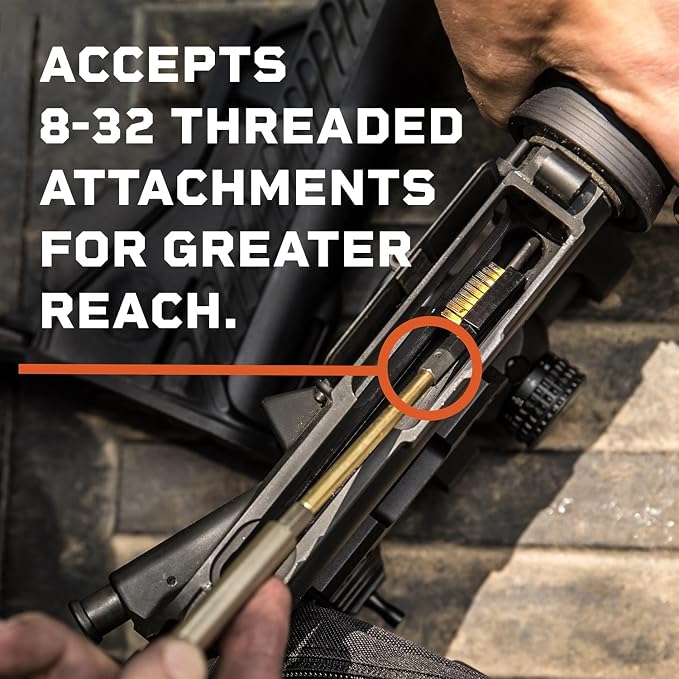 Fix It Sticks The Works Combination Gun Field Maintenance, Torque Limiter/All-in-One Torque Drive/Modular T-Drive Bundle with 3 Piece Cleaning Brush Set, Versatile Durable Steel Mini Pry Bar Bit