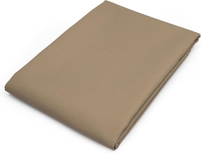 Pico Textiles 5 Yard Bolt Camel Poly Cotton Twill Fabric | 60" Wide, 65% Polyester / 35% Cotton, Medium Weight, Perfect for Pants, Jackets, Skirts and Work Uniforms, Sold by the Yard