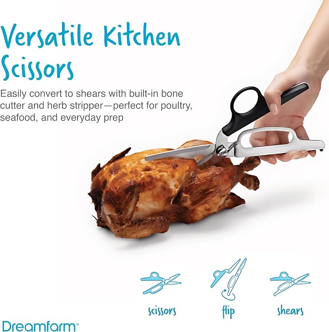 Dreamfarm Kitchen Cutting/Slicing Set - BlackRed, Set of 3