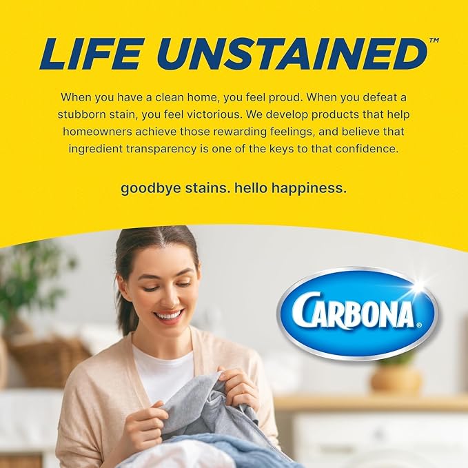 Carbona OxyPowered Carpet & Pet Pack: Stain & Odor Remover 13.5oz & Foam Cleaner with Brush 13.5oz – Removes Pet Stains from Carpets & Upholstery, 2-Piece Set (Variety Pack)