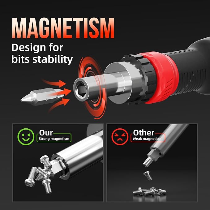 26-in-1 Ratcheting Screwdriver Set Multi Screwdriver Tool Kit | All in 1 Ratchet Screwdriver, 12 Double Ended CRV Bits Phillips Slotted Torx Hex, Portable Tool for Home Bike Computer Repair