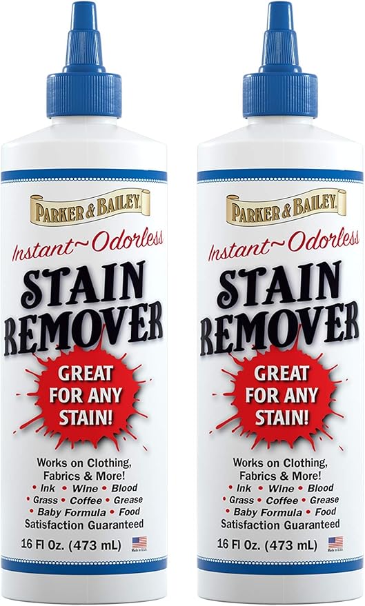 Parker and Bailey Blood Stain Remover - Fabric Carpet Mattress 16oz | Removes set-in and dried stains without bleach
