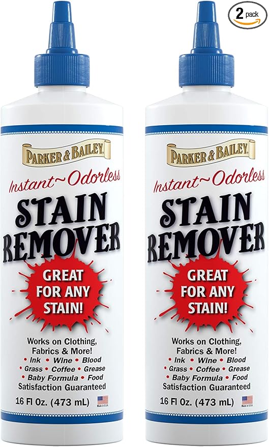 Parker and Bailey Blood Stain Remover - Fabric Carpet Mattress 16oz | Removes set-in and dried stains without bleach