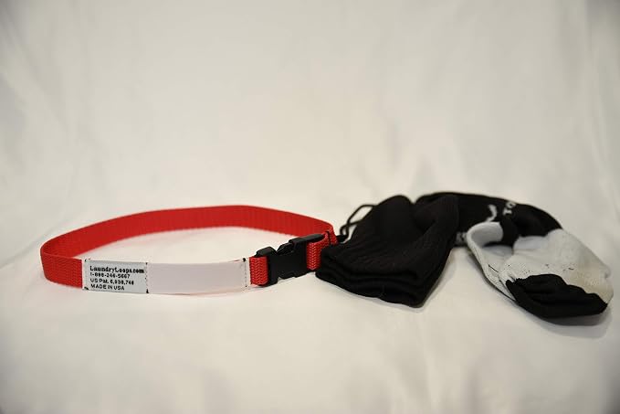 Laundry Loop with Sock Snare, Premium Athletic Gold Laundering Strap, Package of 2